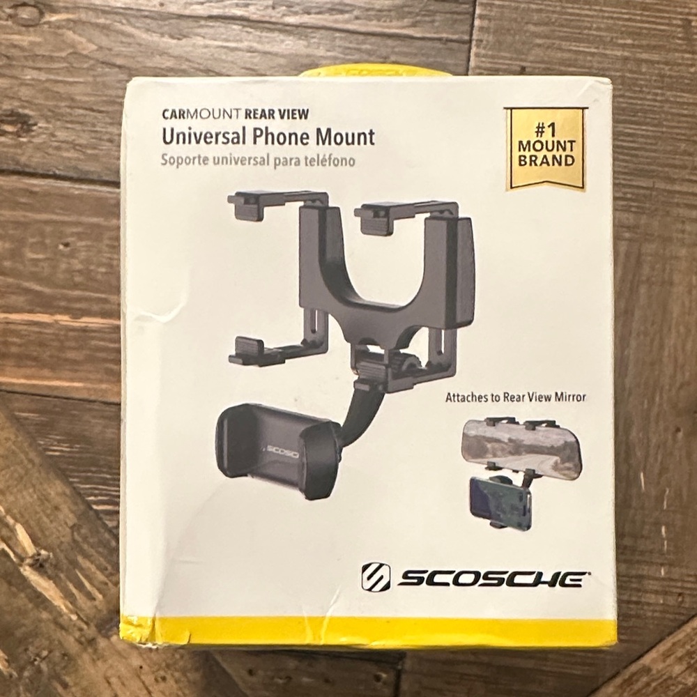 Scosche Black Universal Phone Mount
